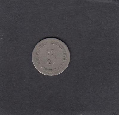 Beschrijving: 5 Pfennig  